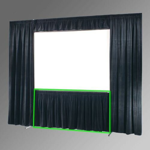 Draper IFR Skirt Drapery for 83x144 UFS Ultimate Folding Screen