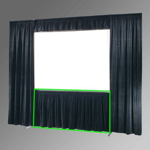 Custom Draper 97x168 UFS Ultimate Folding Screen IFR Skirt Drapery
