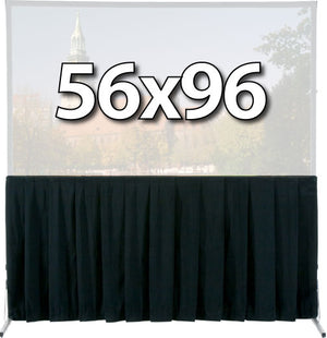 Da-Lite 36724 - Skirt Drapery for 56x96 Fast-Fold Deluxe Screen System