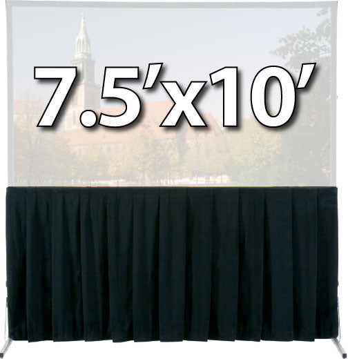 Da-Lite 36731 - Skirt Drapery for 7.5'x10' Fast-Fold Deluxe Screen System