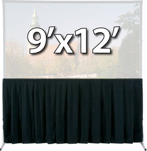 Da-Lite 36736 - Skirt Drapery for 9'x12' Fast-Fold Deluxe Screen System