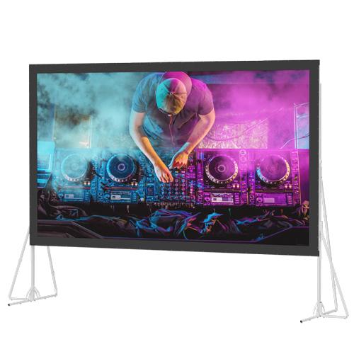 Da-Lite 11'x19' Heavy-Duty Fast-Fold Deluxe Screen System