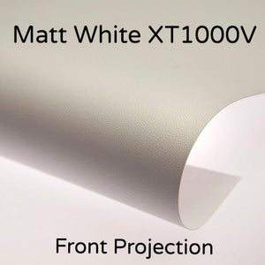 Draper Matt White XT1000V Front Projection Surface