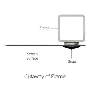 Da-Lite Perm-Wall 37.5x67 (77"D) 16:9 Fixed-Frame Projection Screen